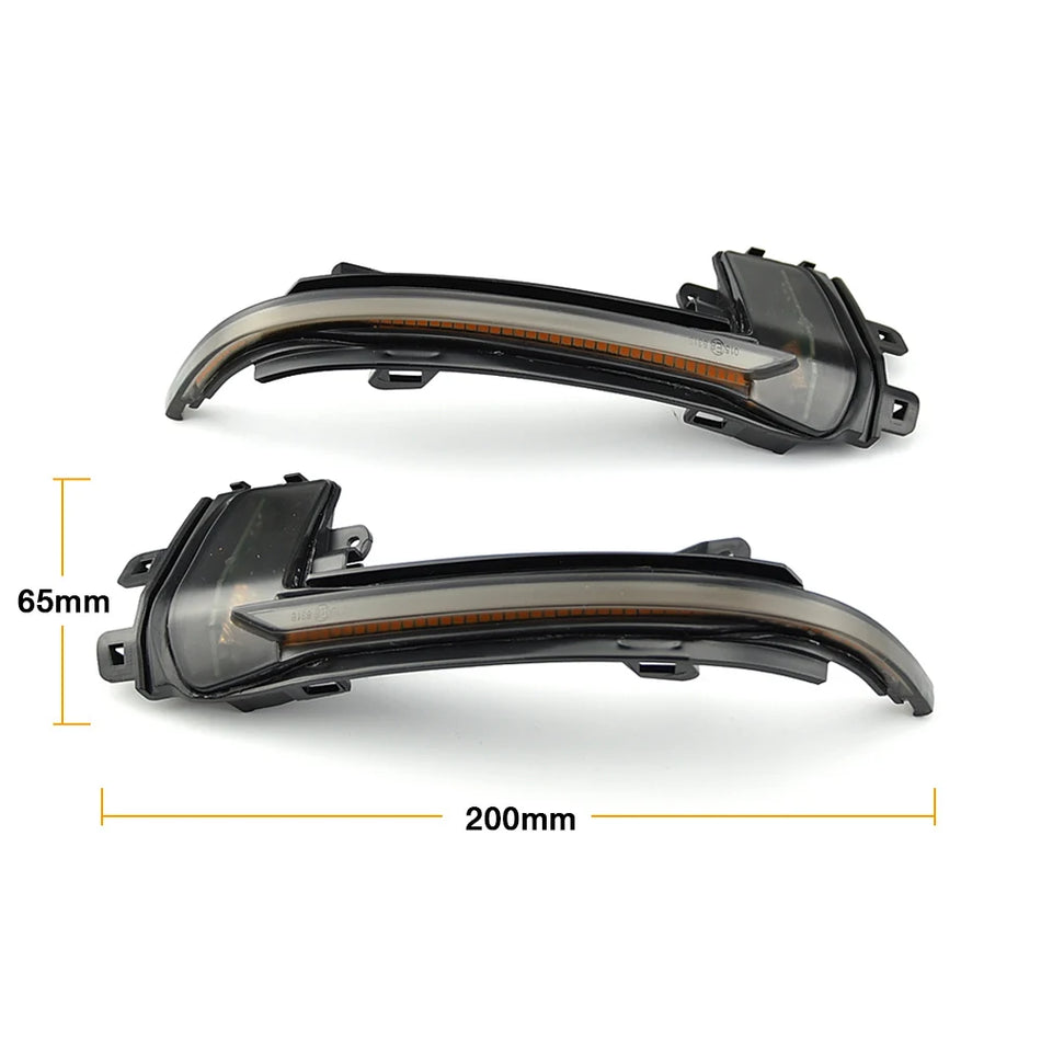 Luces de señal de giro LED dinámicas para Audi A4 A5 A6 Q3
