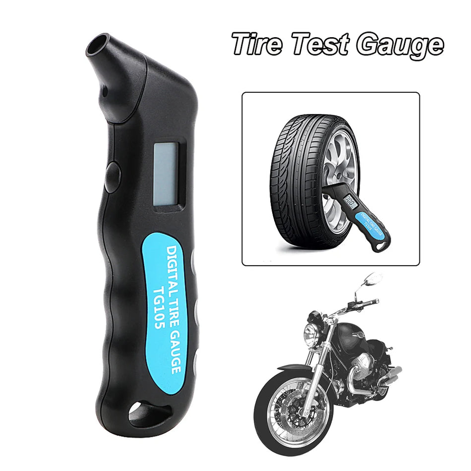 Датчик давления в шинах Kawasaki Z750, цифровой манометр TPMS для мотоциклов и автомобилей