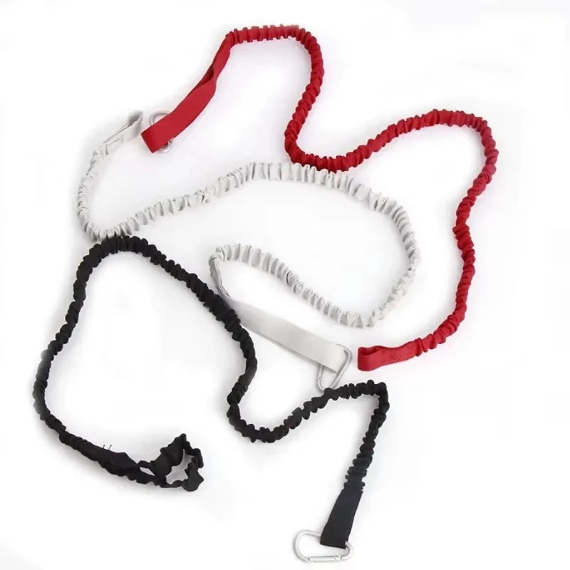DIZETION Kayak Paddle Leash 1PC &ndash; Adjustable Coiled Lanyard
