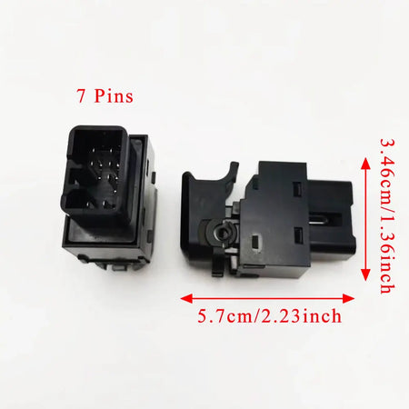 Front Passenger Window Switch 7 Pin for Hyundai Tucson IX35 2010-2015 by InterCyprus Trading Ltd