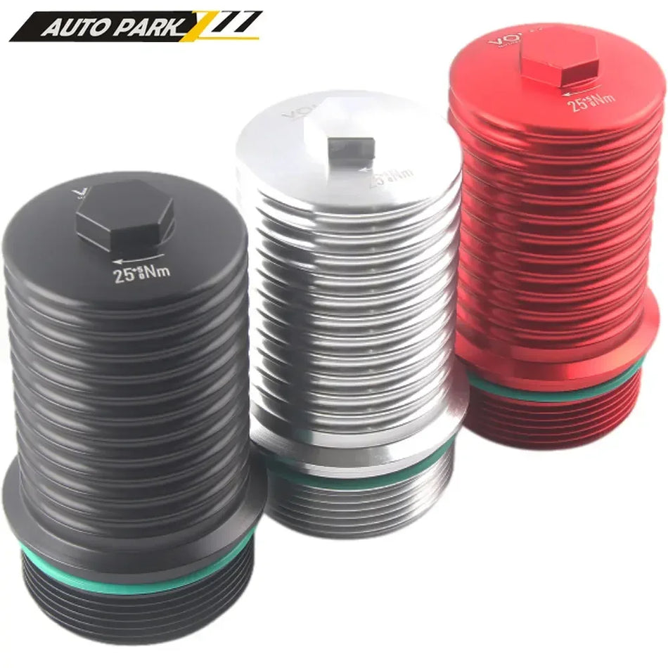 Gearbox Filter Housing Aluminum Alloy for VW Audi DQ380 DQ381 DQ500