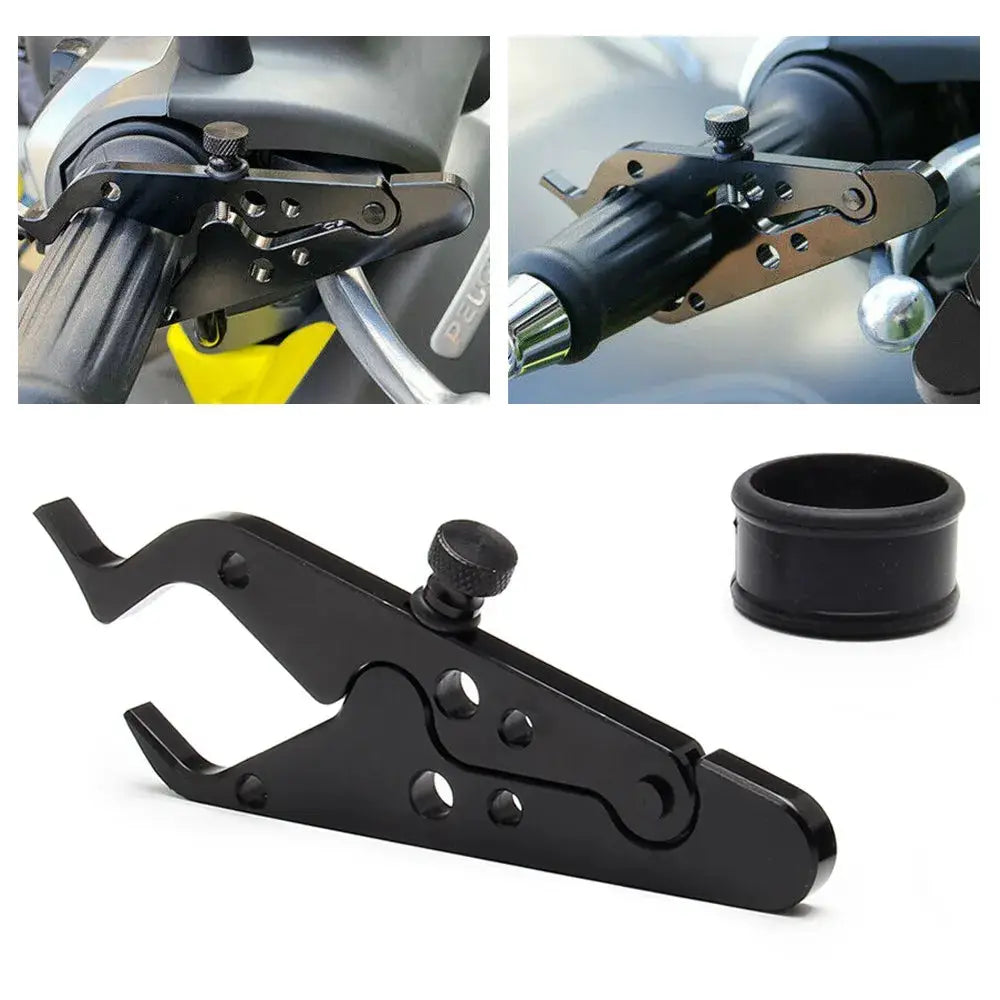Throttle Lock Motorcycle Cruise Control Universal Throttle Assist Wrist with Silicone Ring Protect Throttle Control System by InterCyprus Trading Ltd