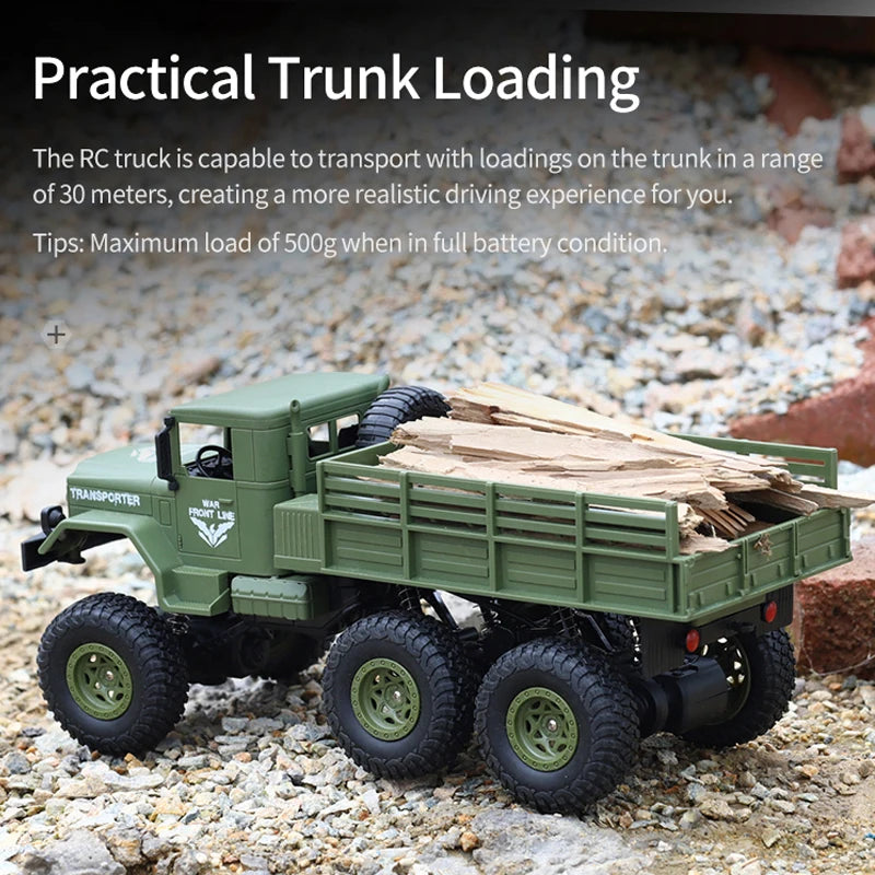 JJRC RC Car &ndash; Remote Control Military Off-Road Vehicle