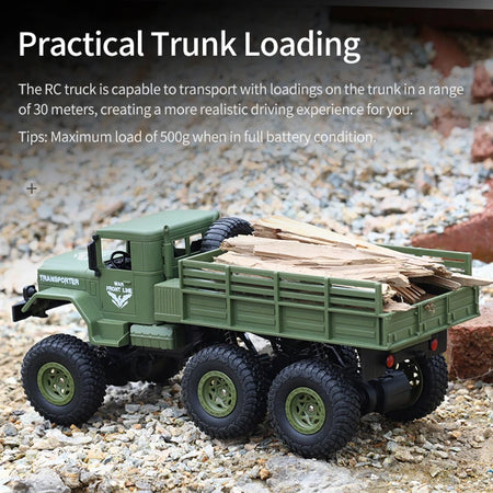 JJRC RC Car &ndash; Remote Control Military Off-Road Vehicle