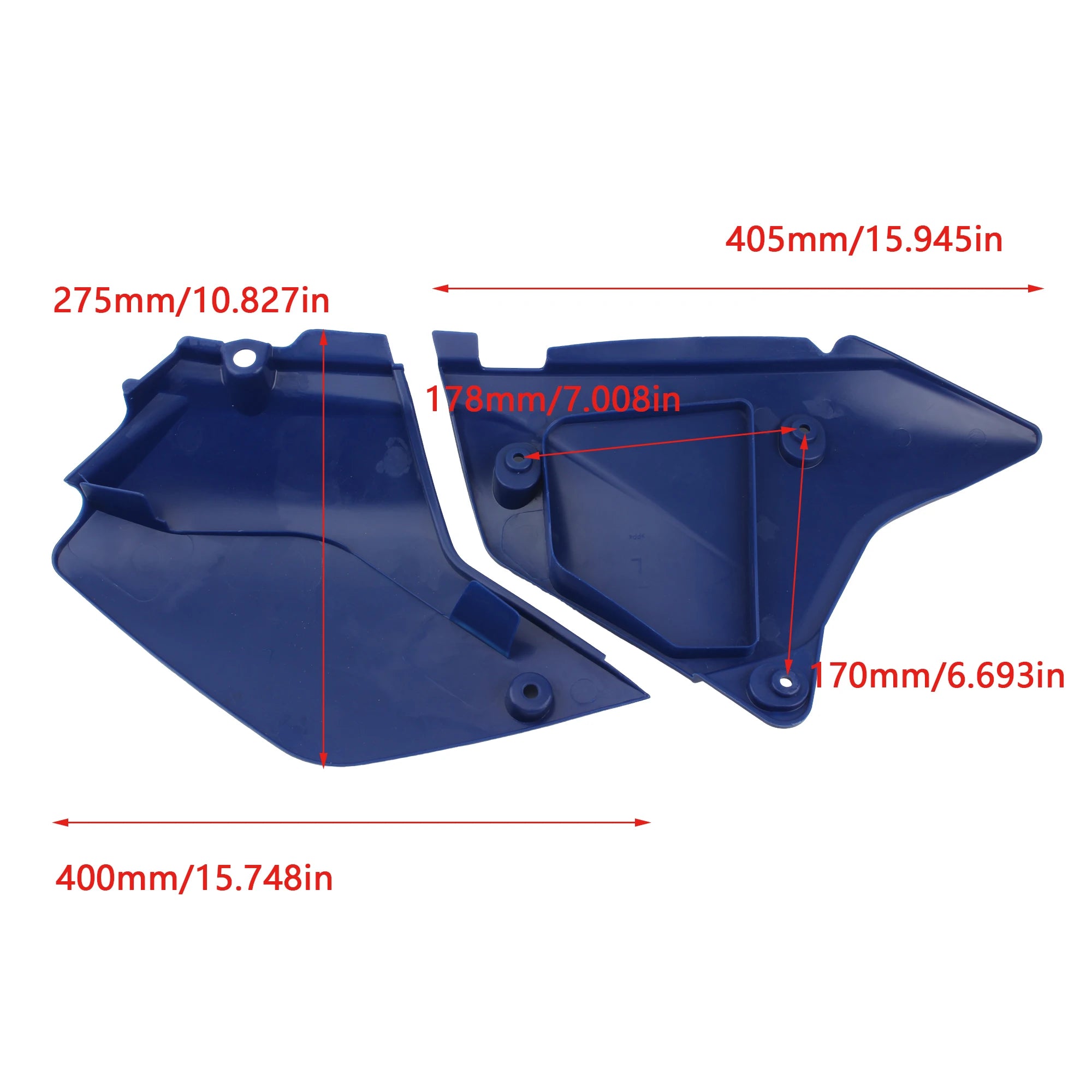 Suzuki DRZ400S/E Left Rear Side Panel Fairing Cover by Power