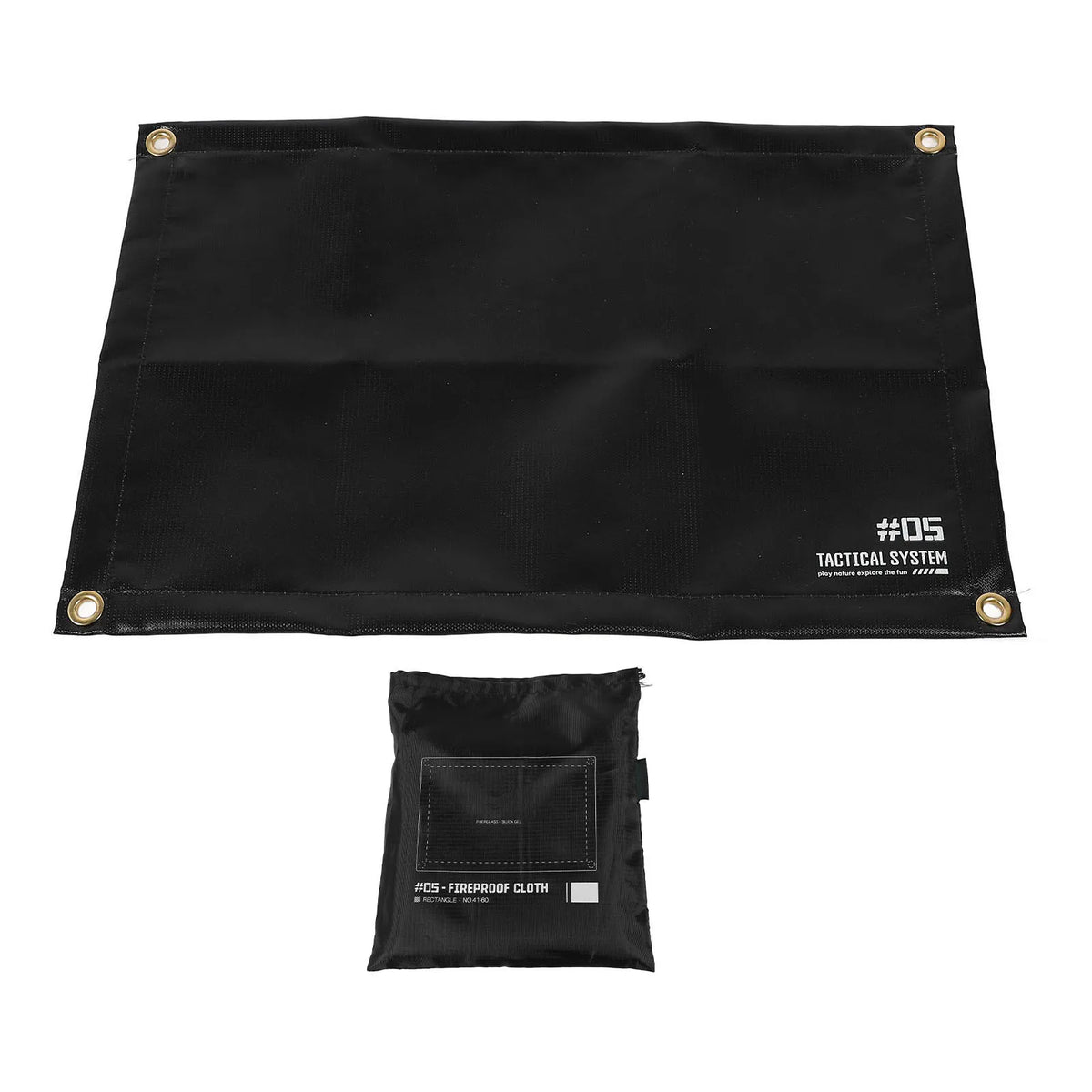 Grill Floor Pad Protective Under Grill Mat &ndash; Heat Safe