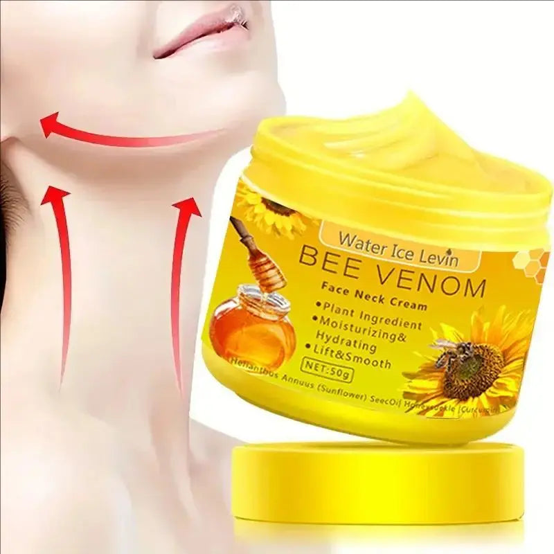Bee Venom Neck Cream &ndash; Intense Moisturization and Sagging Improvement