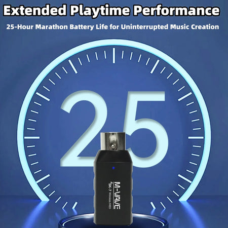 M-VAVE SK7 1/2/5/10 Wireless MIDI Adapter - Low Latency
