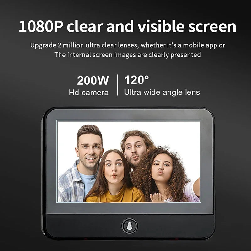 Tuya Wireless Radar Doorbell &ndash; 1080P Doorbell Night Vision