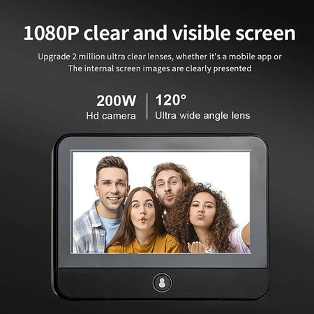 Tuya Wireless Radar Doorbell &ndash; 1080P Doorbell Night Vision