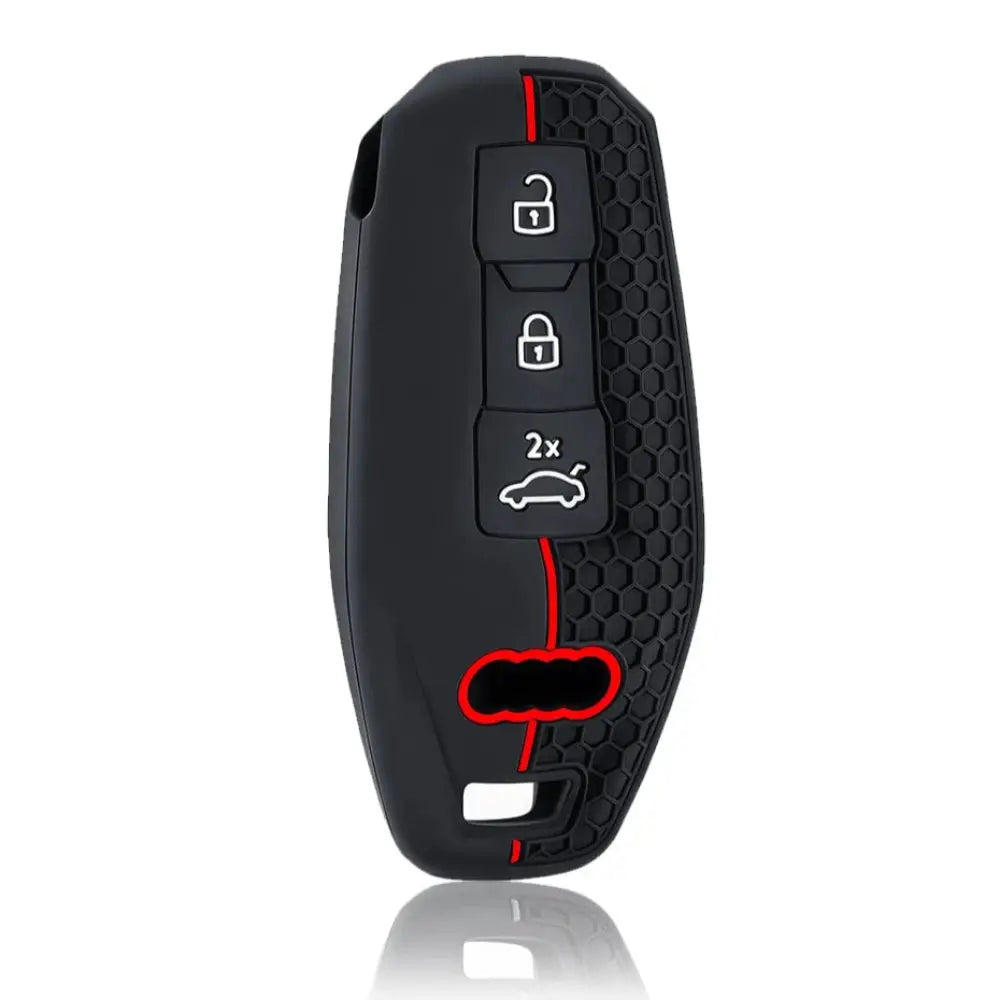 Silicone Car Key Case for Audi A5 A6 Q5 Q6 A3 Protective Cover by InterCyprus Trading Ltd