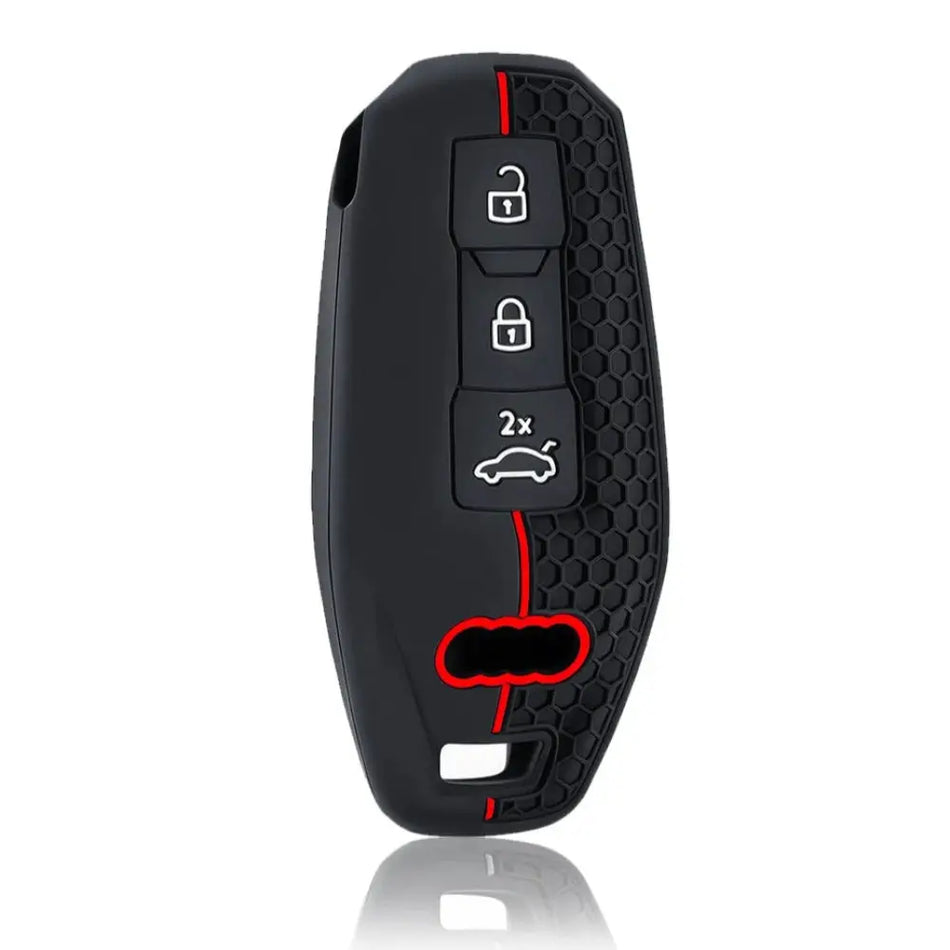 Silicone Car Key Case for Audi A5 A6 Q5 Q6 A3 Protective Cover by InterCyprus Trading Ltd