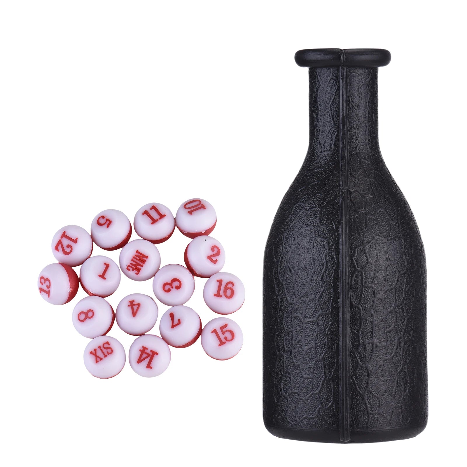 Billiard Shaker Bottle &ndash; Versatile Pool Accessory for Games black