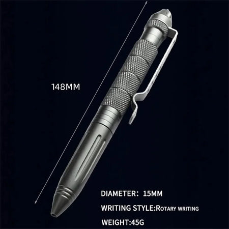 YU-1 Tactical Pen &ndash; Self Defense Aluminum Glass Breaker