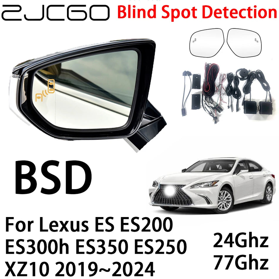 Radar Warning System for Lexus ES with Blind Spot Detection and Safety Alerts Pro