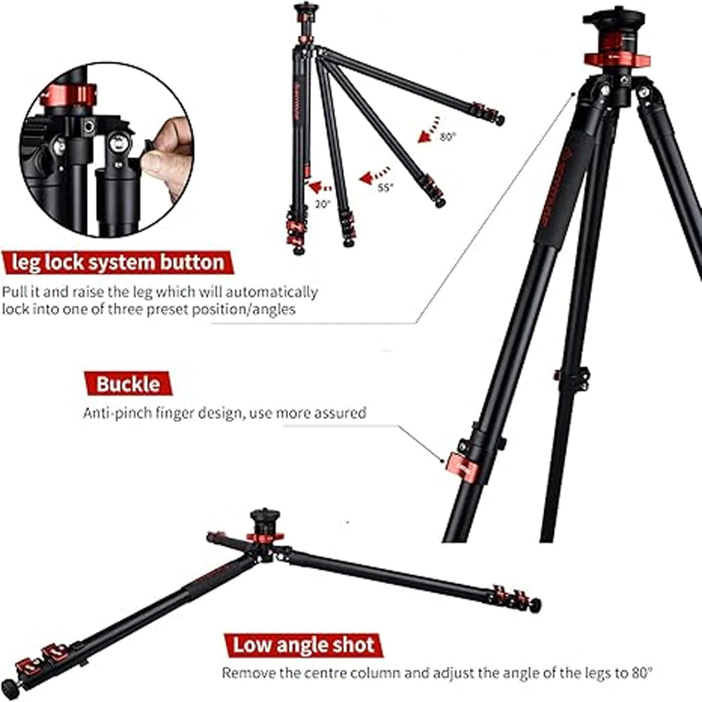 IFOOTAGE Gazelle TC6S Tripod - Professional Smoothness