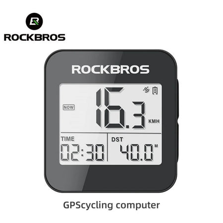 ROCKBROS Wireless Bike Computer &ndash; High Quality Waterproof Design black