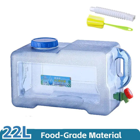 10L Large Capacity Outdoor Camping Water Bag With Faucet 22L