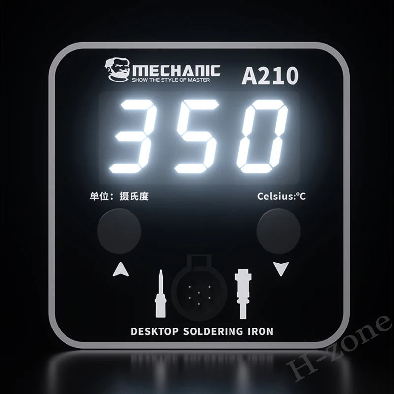 Mechanic A210 Desktop Soldering Iron - Intelligent LED