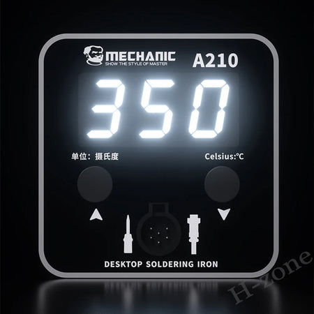 Mechanic A210 Desktop Soldering Iron - Intelligent LED