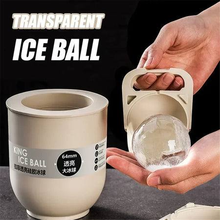 Clear Ice Ball Mold for Crystal Clear Ice Spheres