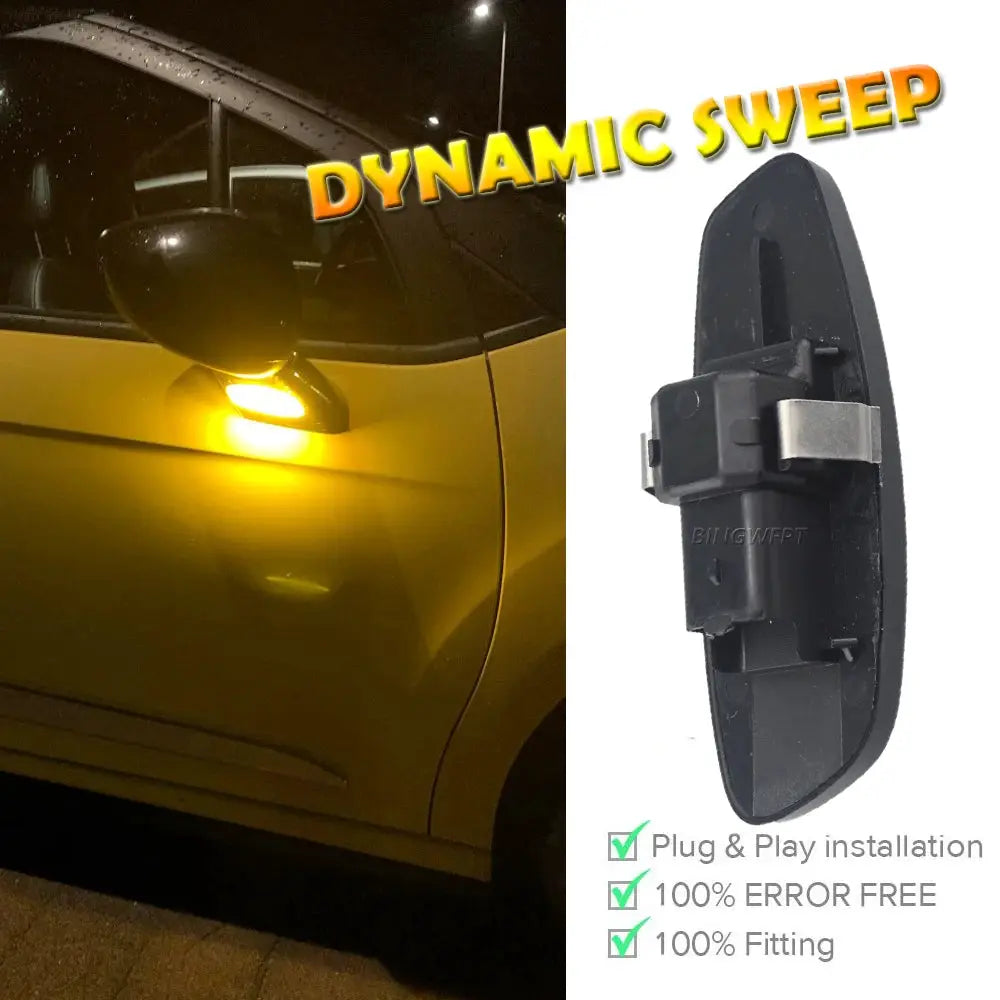 For Citroen C4 Picasso C3 C5 DS4 For Peugeot 308 207 3008 5008 LED Car Dynamic Turn Signal Light Side Marker Lamp Blinker 12v by InterCyprus Trading Ltd