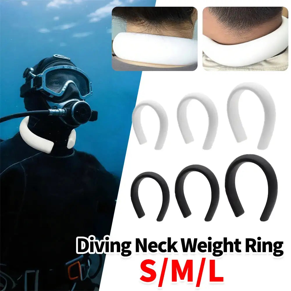 Dive Neck Weight Bendable Wearable Dive Neck Weight Ring Precise Buoyancy Control Ring for Freediving Enthusiasts Accessories