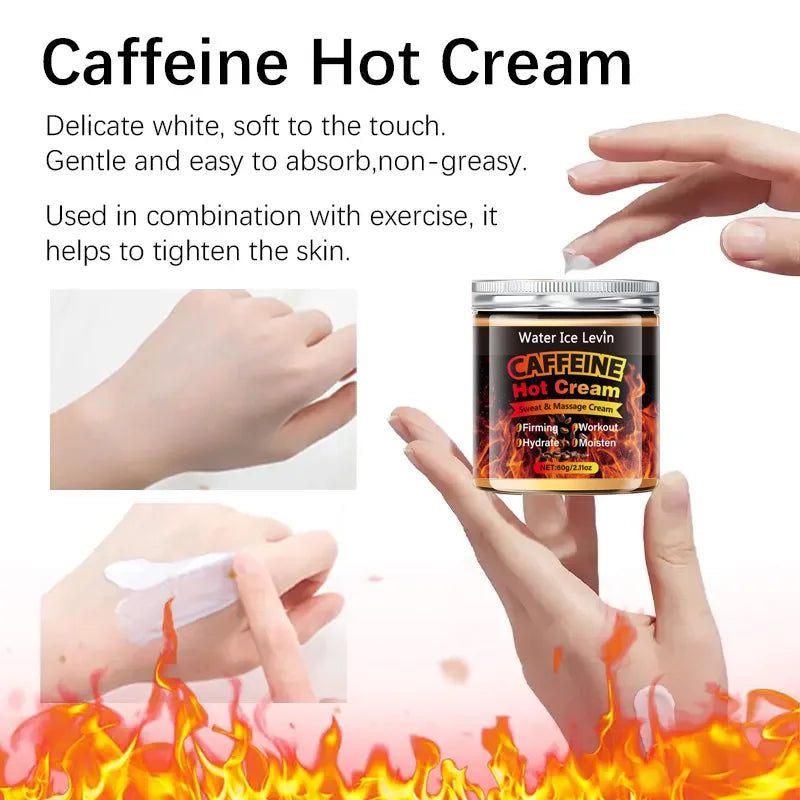60g Caffeine Thermal Massage Cream &ndash; Deep Moisturizing and Firming Formula
