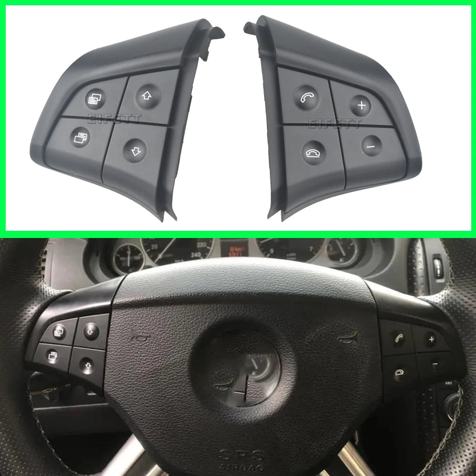Капак на бутон за ключ за волан за Mercedes W164 W245 W251