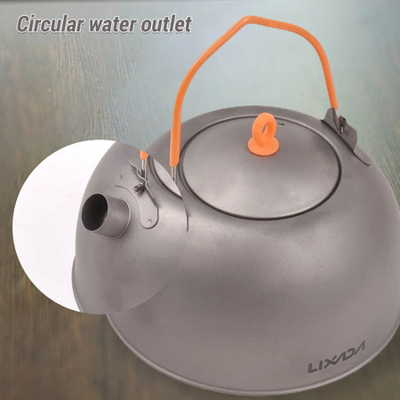 LIXADA Kettle &ndash; Titanium Spout 0.5L Ultralight For Camping