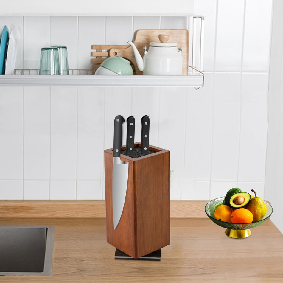 360 Degree Rotating Magnetic Knife Rest Block 1600Gs Black