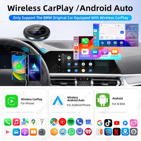 CarPlay AI Box For BMW ID6 ID7 ID8 ID9 - Android 13