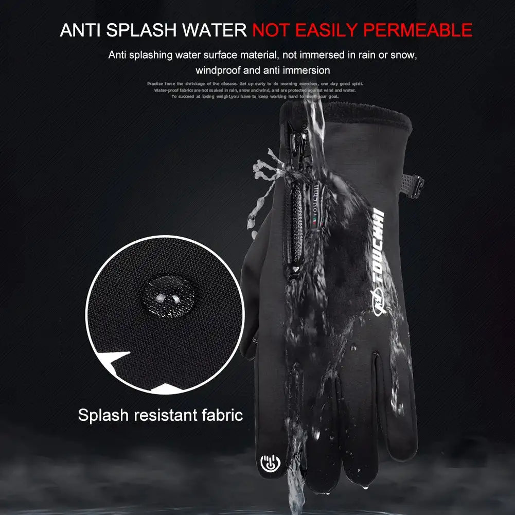 USB Heated Touch Screen Gloves Winter Warmer Anti Slip