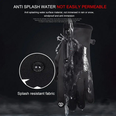 USB Heated Touch Screen Gloves Winter Warmer Anti Slip