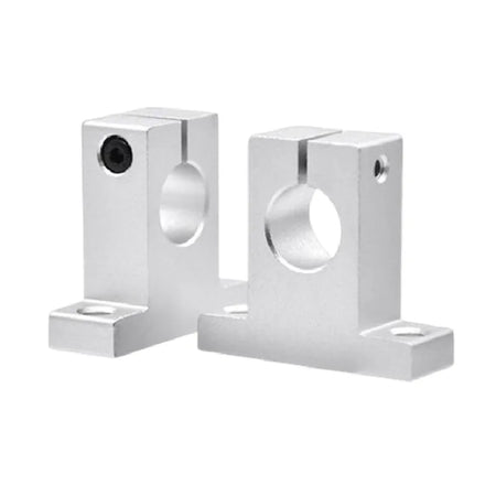 Aluminium Linear Motion Rail Clamping Rod Support Bracket 8-60mm