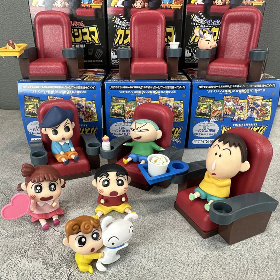MINISO Crayon Shin-chan Kawaii Anime Figure Decoration Toy