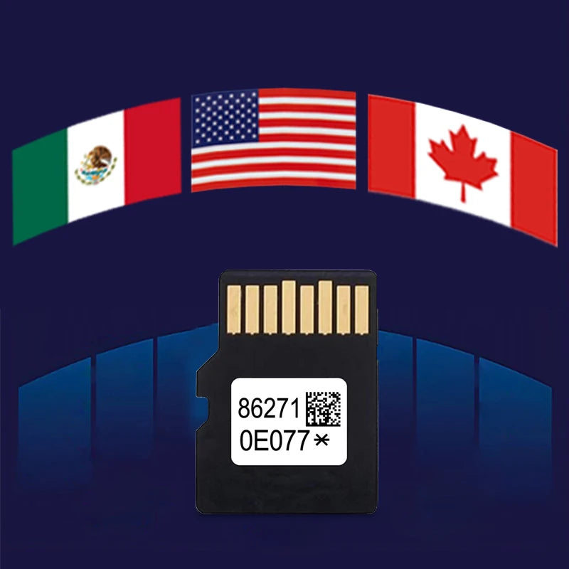 86271-0E077 Navigation TF Card - Latest 2025 Update CHINA