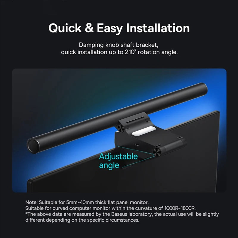Baseus Screen Light Desk Lamp &ndash; Dimmable USB LED Lamp