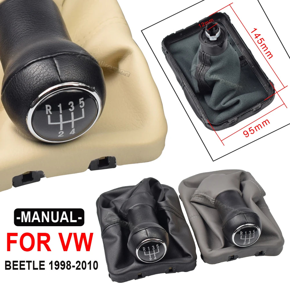 Manșon din piele pentru schimbătorul de viteze pentru VW Beetle 1998-2010