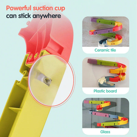 DIY Assembling Water Playing Track &ndash; Engaging Bath Time Fun