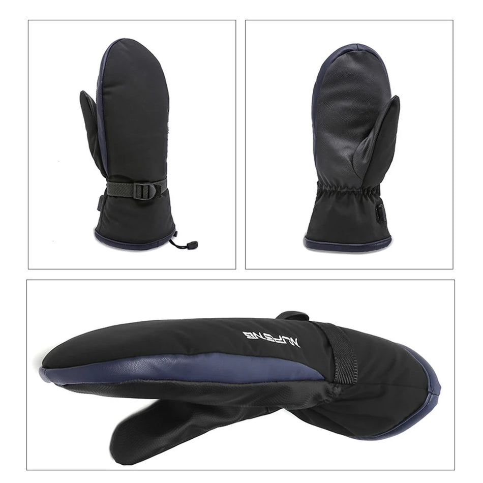 Handvärmare Usb-laddade uppvärmda handskar vattentäta klättring