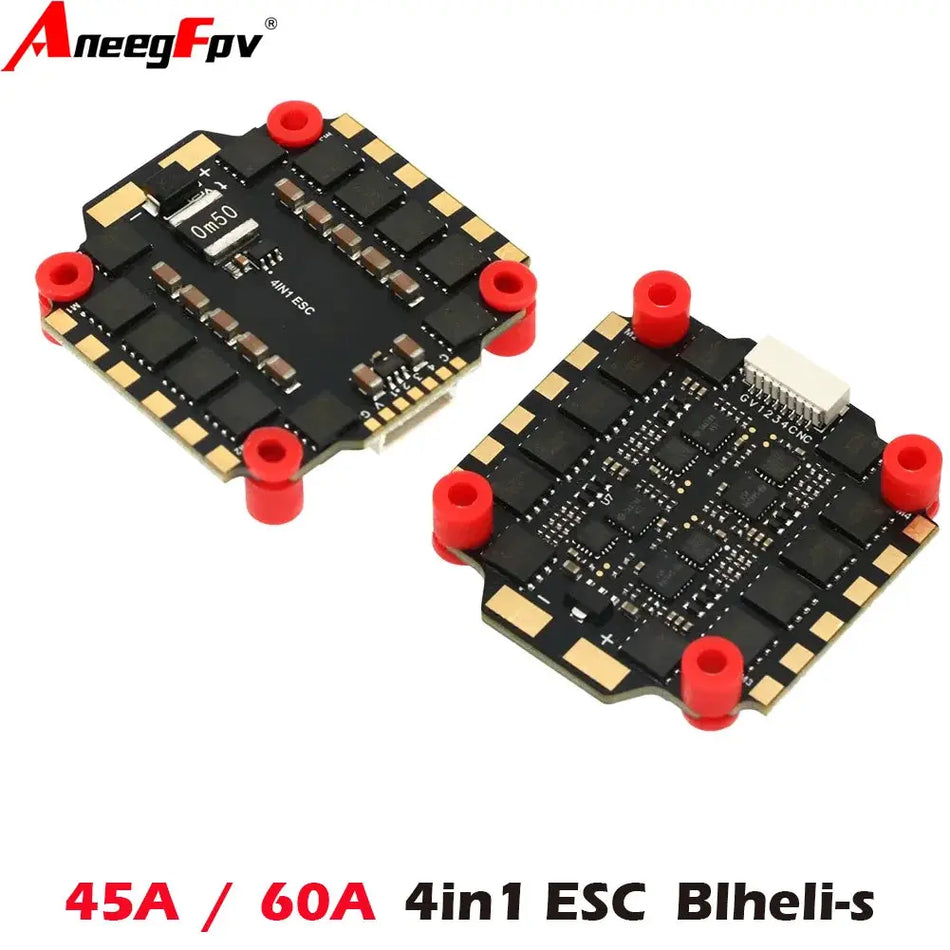 AneegFpv 45A / 65A 4in1 ESC BLHeli_s 2-6S Lipo for 5inch 7inch 10 inch Freestyle FPV Racing Drone by InterCyprus Trading Ltd