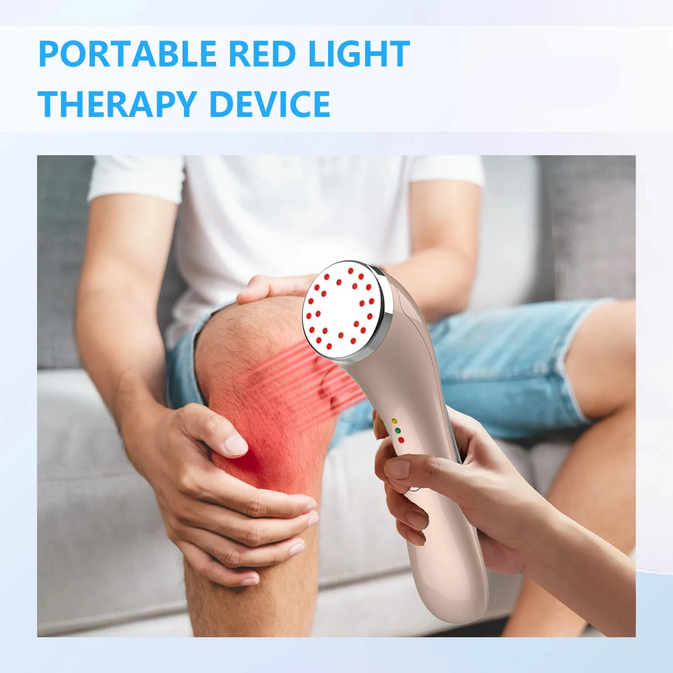 650nm 850nm Laser Red Light Therapy Device for Pain Relief and Wound Healing