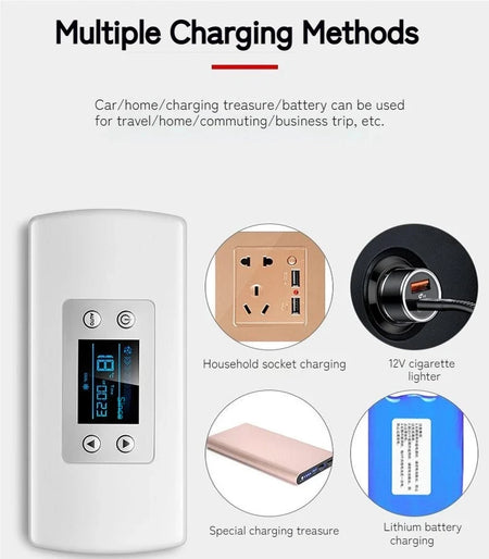 Insulin Cooler Mini Refrigerator &ndash; Portable Storage with LCD Display