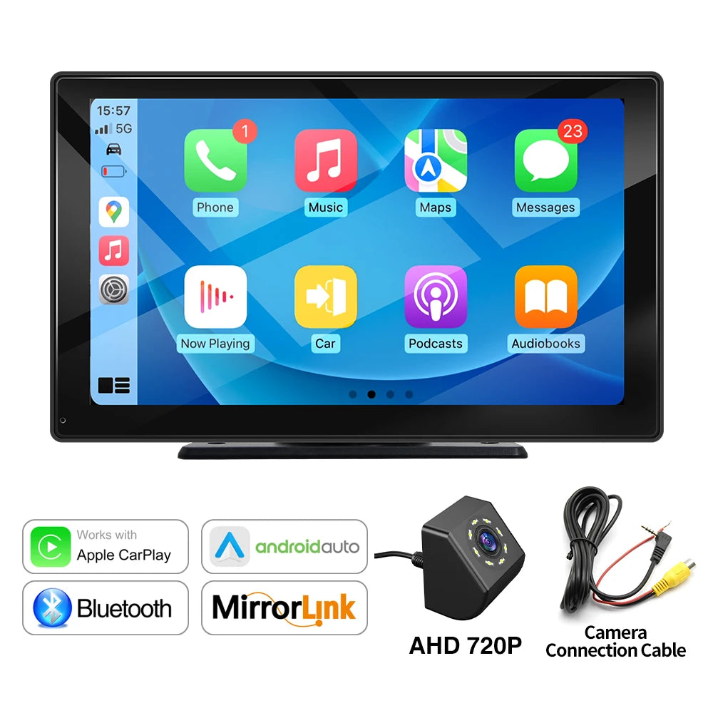 9Inch Multimedia Player Universal - CarPlay Android Auto H509 AHD