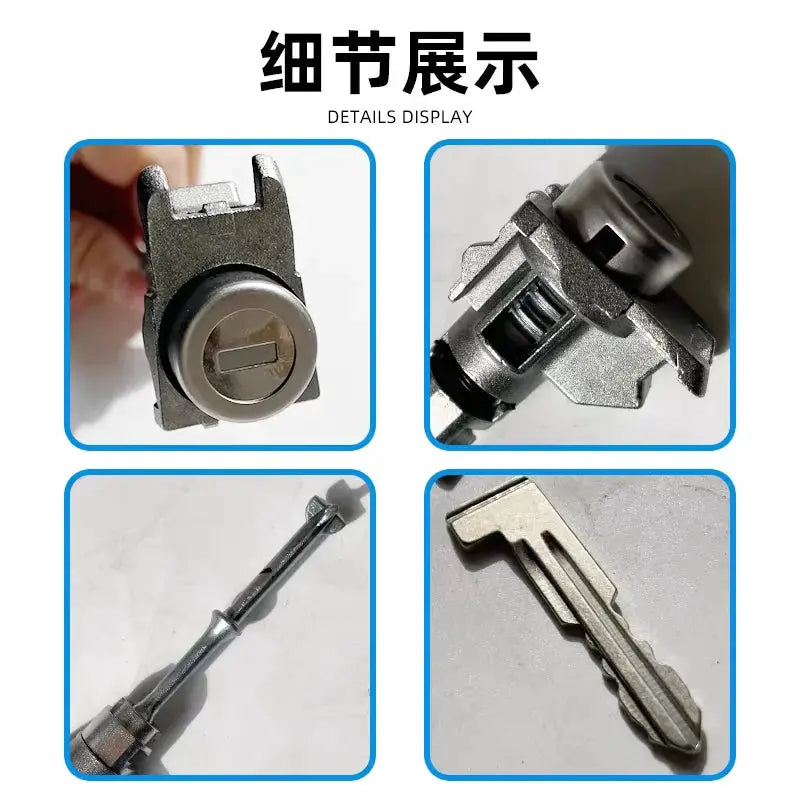 For JAC JS3 S3 T40 Left front door driver's car key lock core OEM 3704030U2210-Z001 Left front door key by InterCyprus Trading Ltd