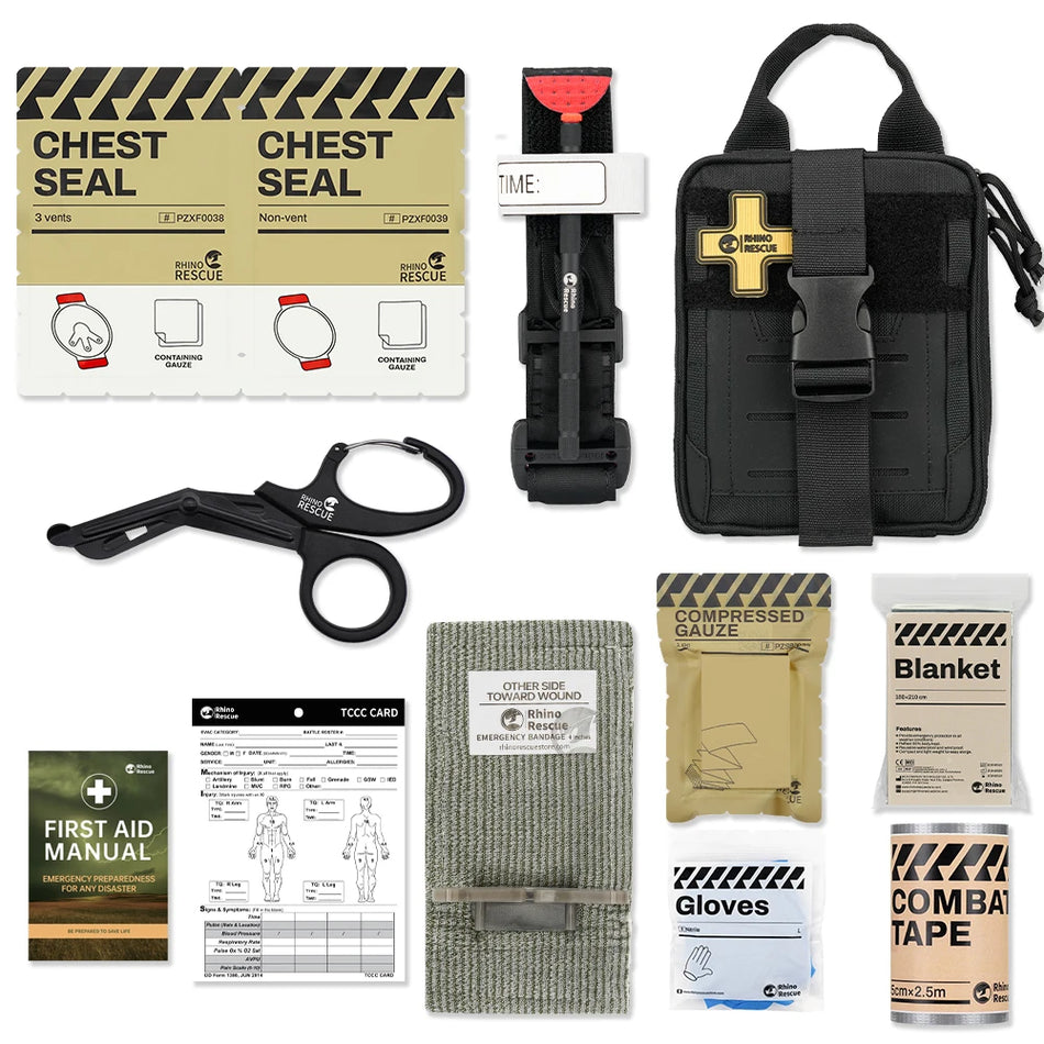 Rhino Rescue CMS Mini EDC Pack IFAK With First Aid Kit