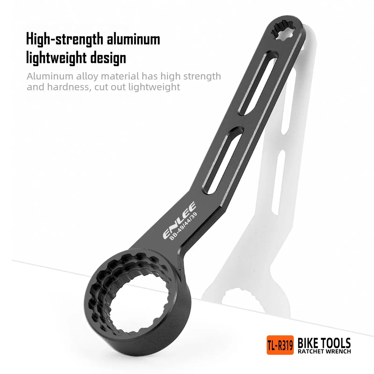 Multi Functional Center Axle Wrench ENLEE 6-in-1 BB Tool Compatible with BB39 BB41 BB44 BB46 BB49 Crank Cover Maintenance Tool by InterCyprus Trading Ltd
