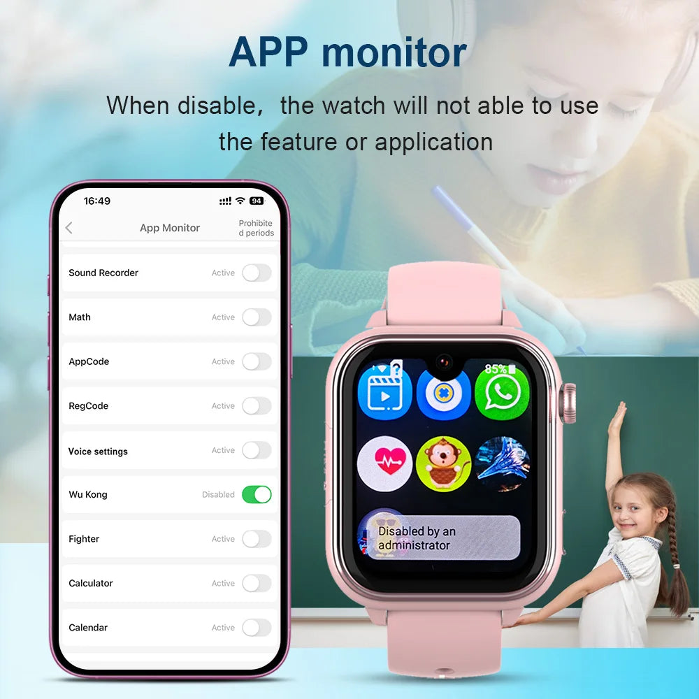 Wonlex KT37 Children Smart Watch &ndash; AI Voice Assistant