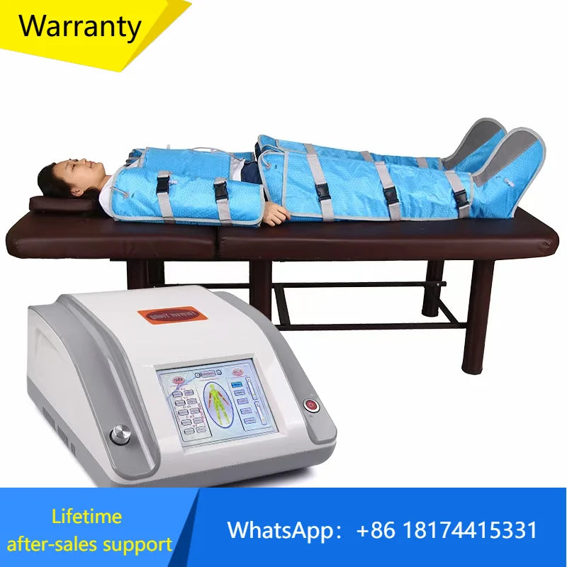 Máquina de Compresión de Aire para Adelgazamiento Drenaje Linfático Celulitis